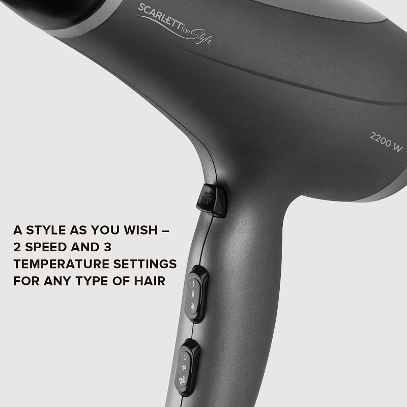 Hair dryer Scarlett SC-HD70I74 - Характеристики - 4