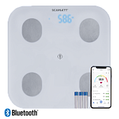 Diagnostic body weight and bmi bluetooth scales Scarlett SC-BS33ED47