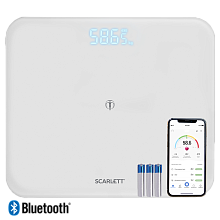 Diagnostic body weight and bmi bluetooth scales Scarlett SC-BS33ED48