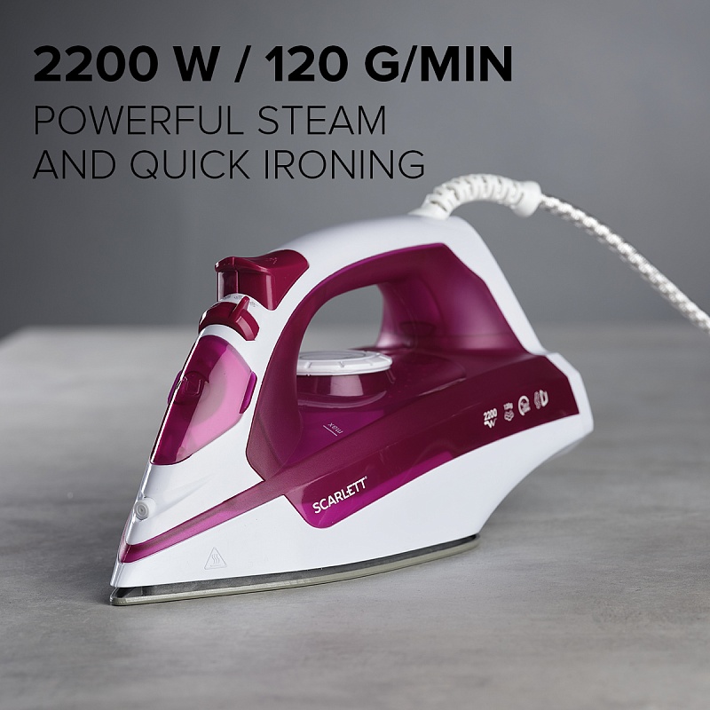 Steam iron Scarlett SC-SI30K25 - Характеристики
