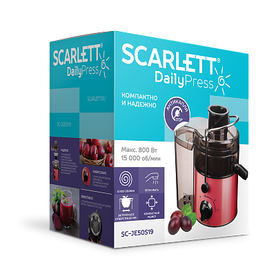 Juice extractor Scarlett SC-JE50S19 - 6