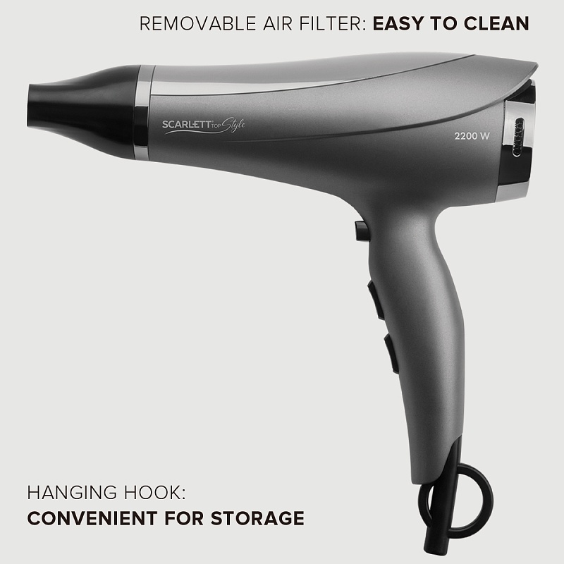 Hair dryer Scarlett SC-HD70I74 - Характеристики - 5