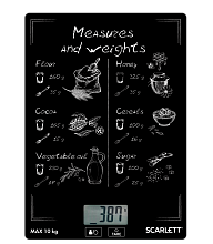 Digital kitchen scales Scarlett SC-KS57P64