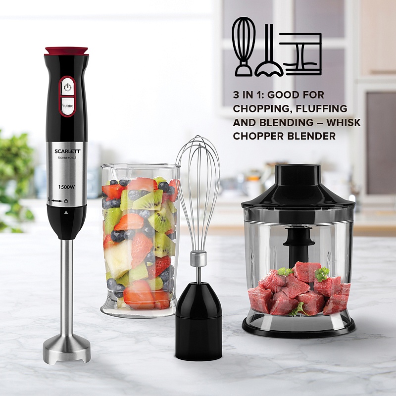 Food processor-blender Scarlett SC-HB42F44 - Характеристики - 3