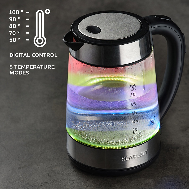 Electric kettle Scarlett SC-EK27G41 - Характеристики - 4
